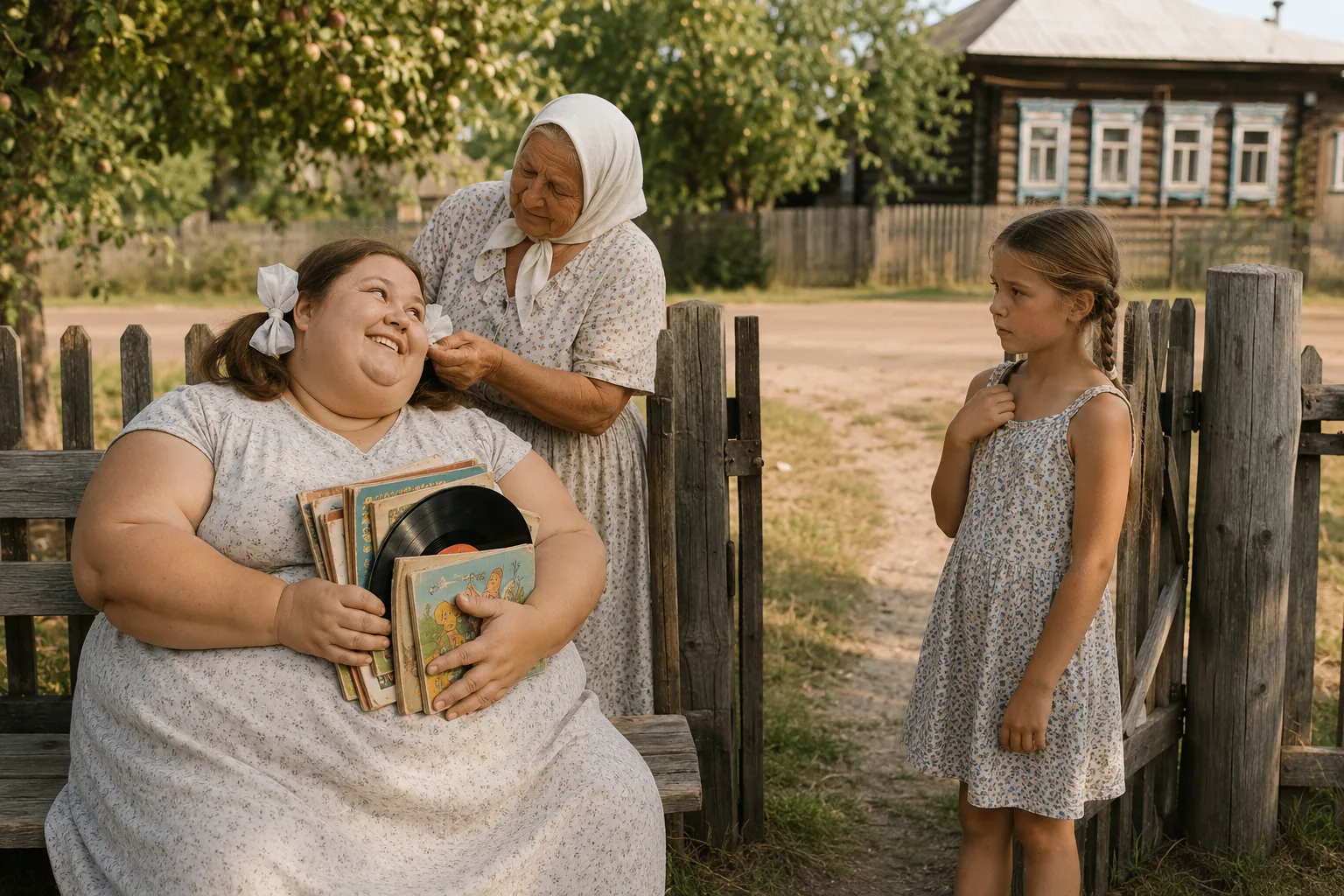 Я всегда её немного  побаивалась. И, что странно, не физически, хотя была она раз в пят...