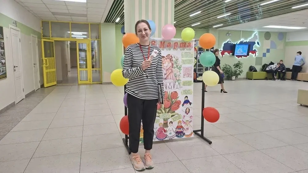 С наступающим 8 Марта! Праздничное утро в Школе 455 🌸