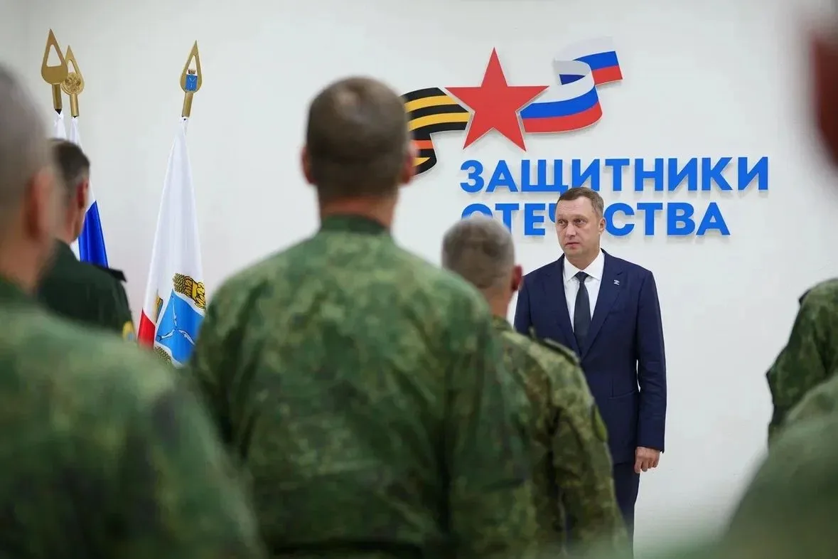 На встрече с военнослужащими