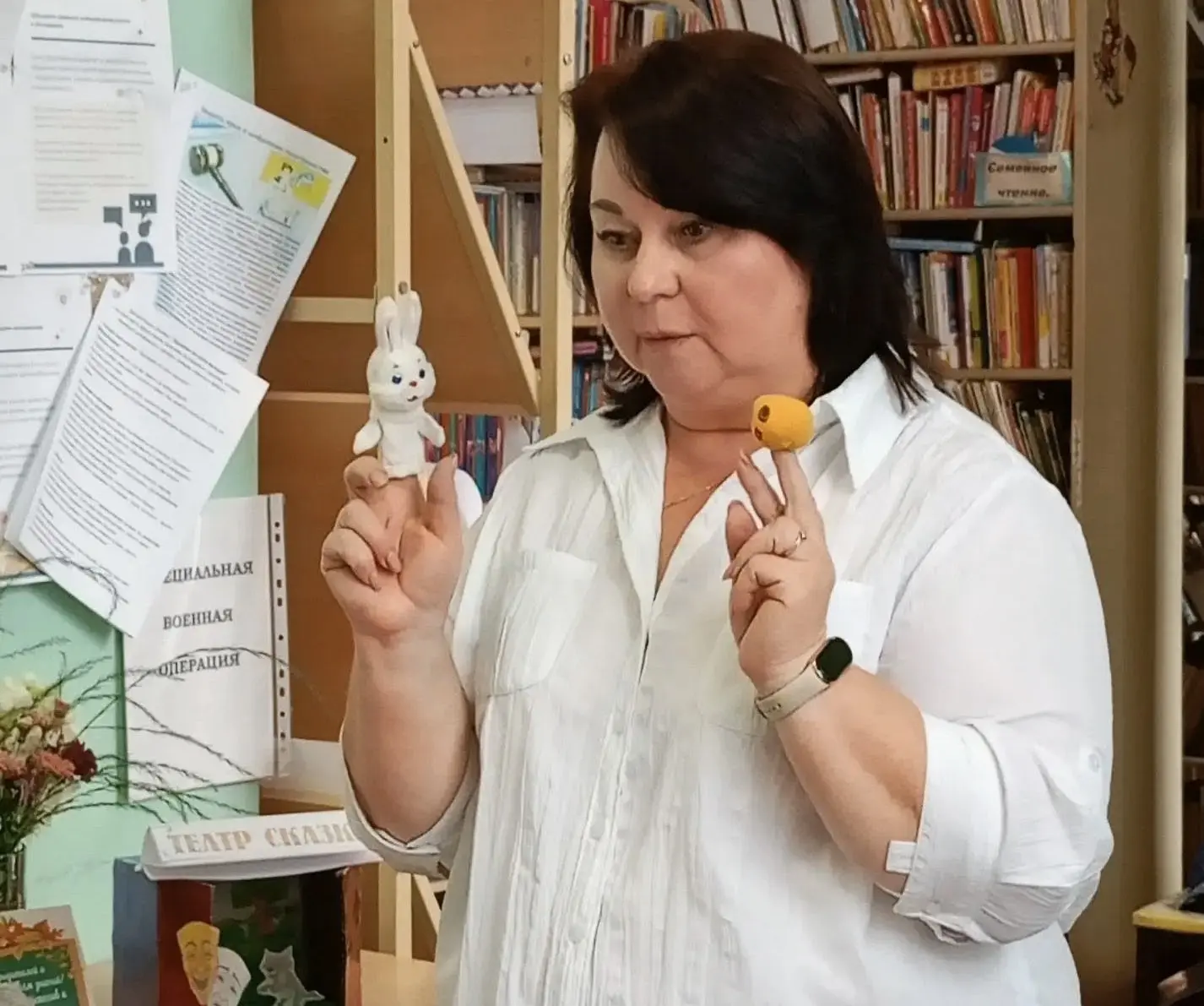 🎭📚Накануне Дня солидарности в борьбе с терроризмом для детей из подготовительной груп...
