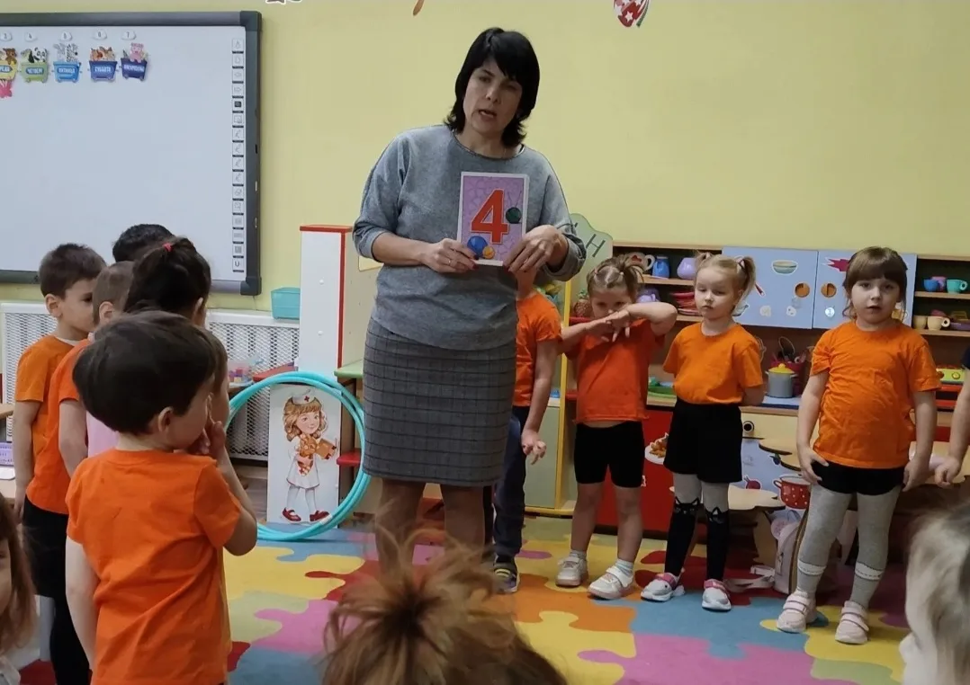 🎓Воспитанники #ДО_родничок совершили путешествие в страну Математики  Ребята из группы «Утята» в ход