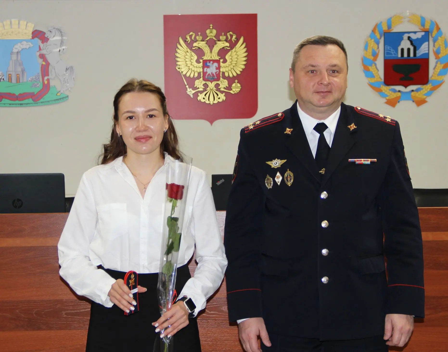 📌В УМВД России по городу Барнаулу прошли праздничные мероприятия, посвящённые дню образования управл