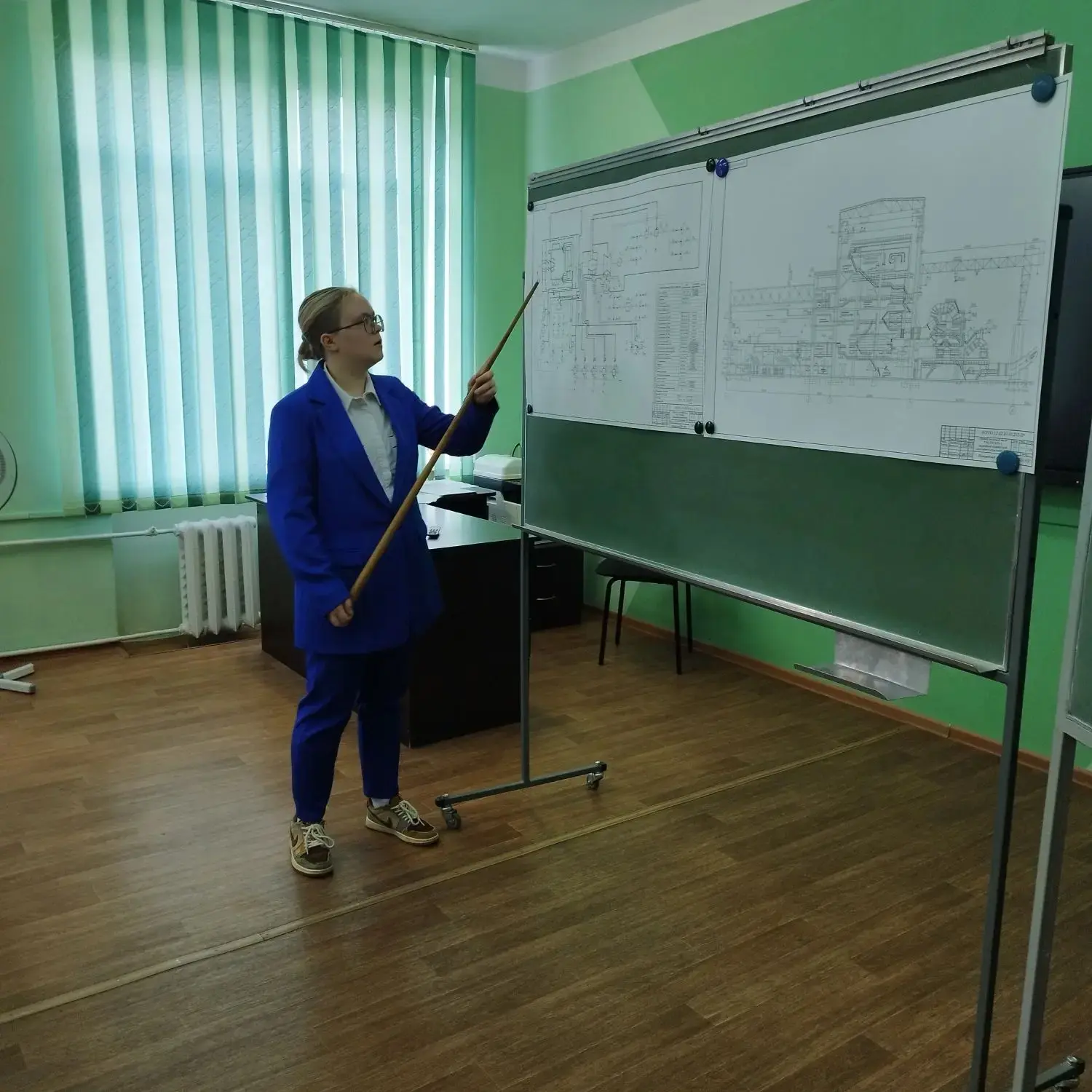 Полным ходом идёт подготовка к защите дипломных проектов у студентов специальности Тепловые электрич