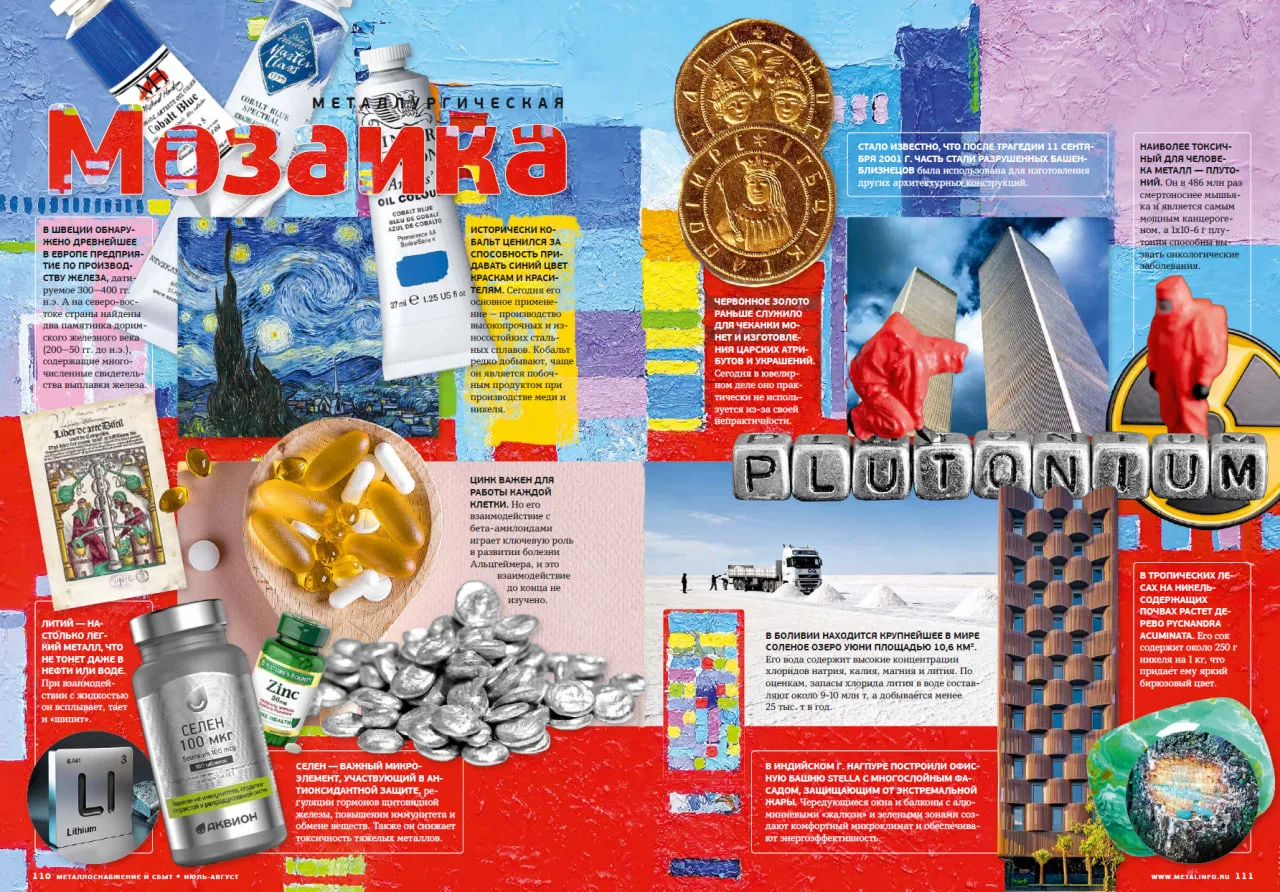 📌 Металлургическая мозаика