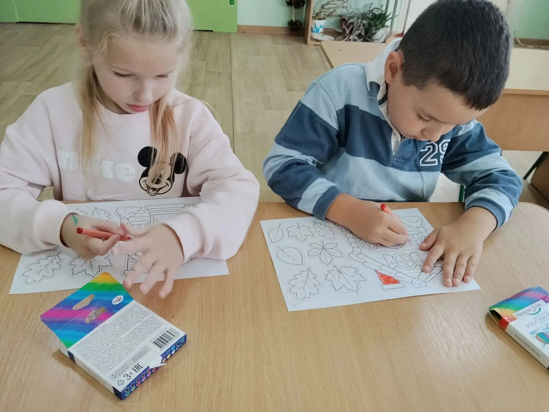 В группе «Почемучки» — осенний домик! 🏠🍁