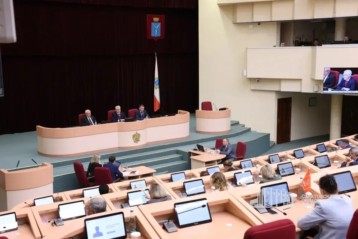 11 вопросов рассмотрели сегодня во время 84-го заседания Саратовской областной Думы сед...