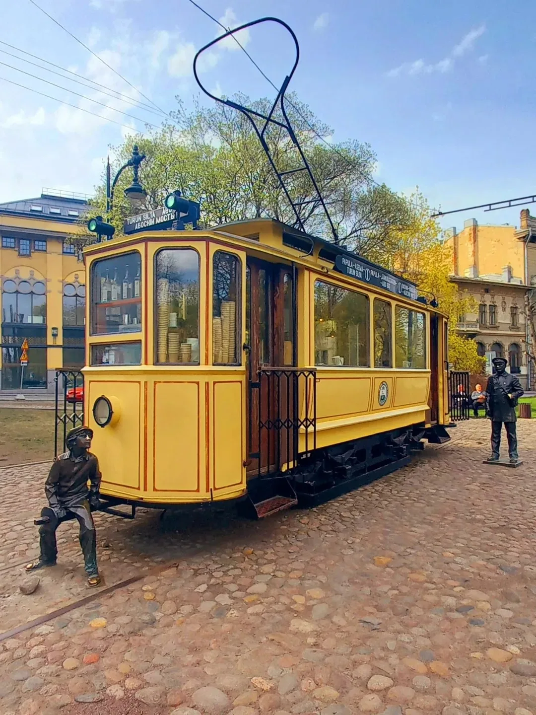 🚋 Трамвай-кофейня в Выборге