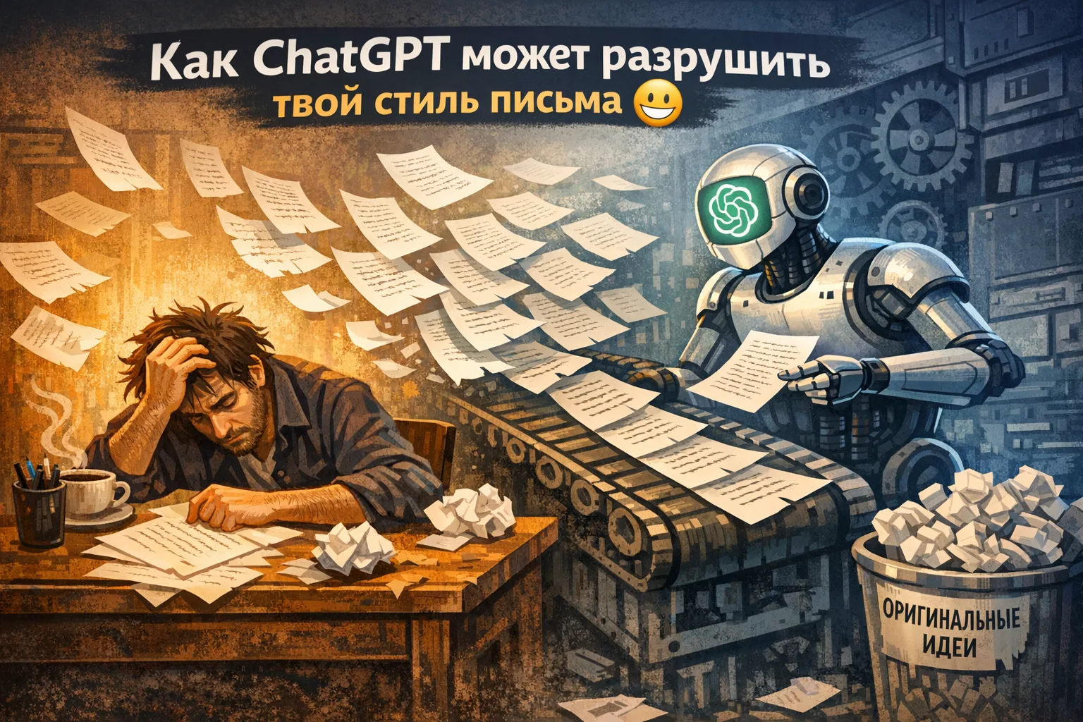 Как ChatGPT может разрушить твой стиль письма 😬