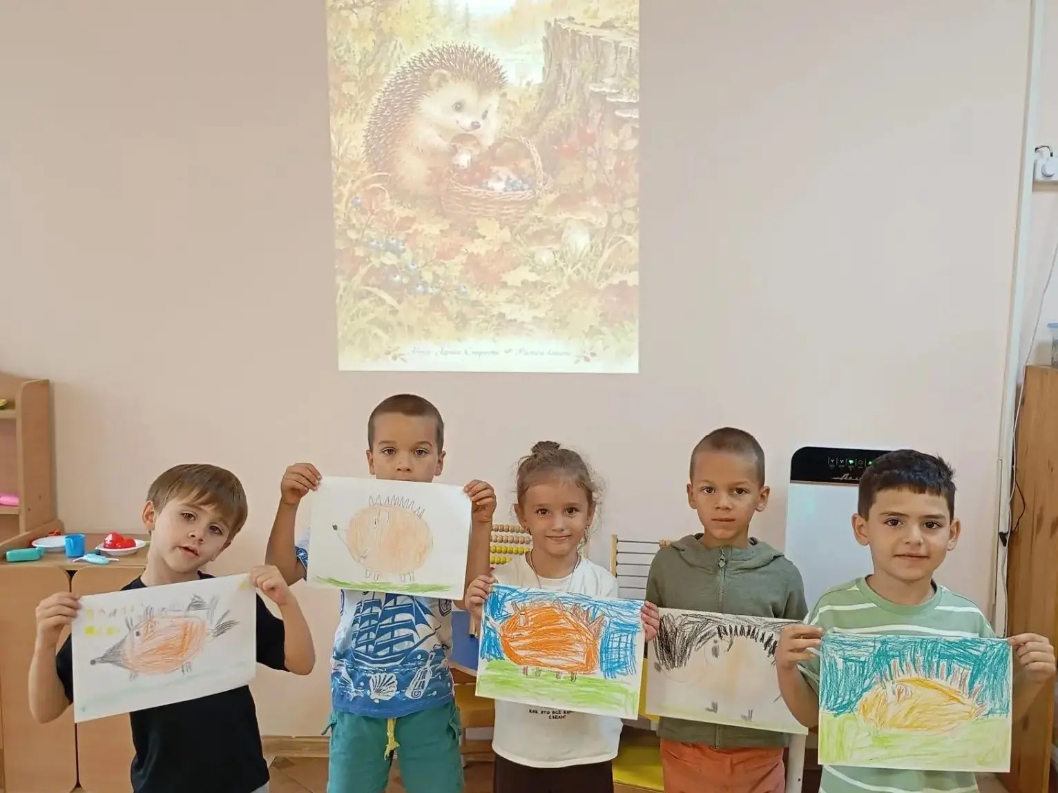 🦔 Наши «Ежи Ежовичи»! 🎨