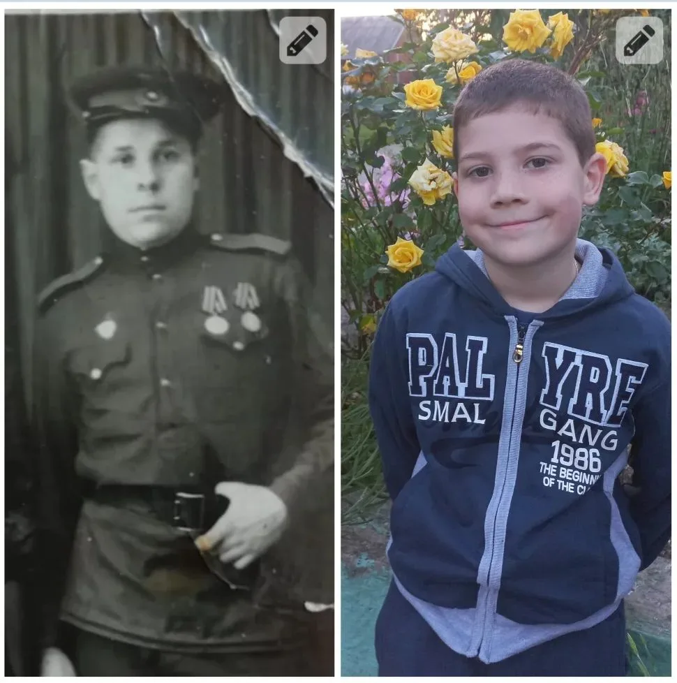 Наши ребята участвуют в фотомарафоне «Время связывает нас». Они находят в семейных альб...