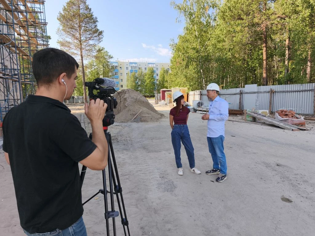 🏗️ Сегодня у нас в гостях были журналисты