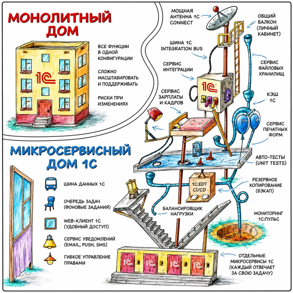🗿 Монолит или Микросервисы?