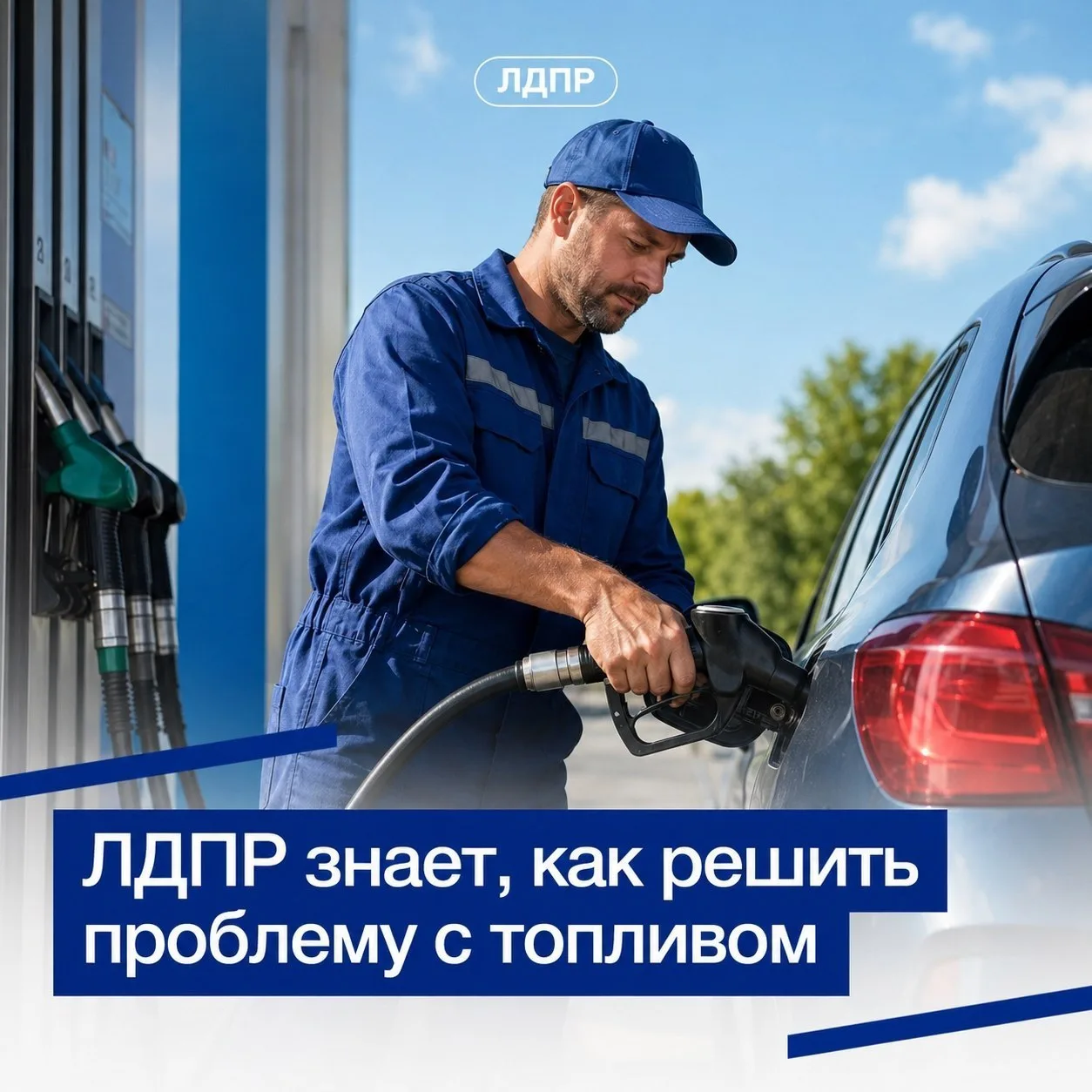 ✊ Быстро и решительно: план ЛДПР по решению проблемы с топливом