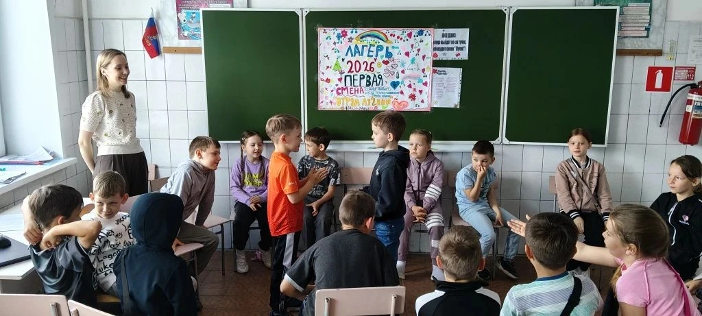 В детском оздоровительном лагере с дневным пребыванием на базе МОУ «Школа № 2 р. п. Нов...