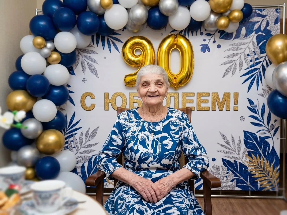 💐 28 августа свой 90-летний юбилей отметила Гназант Крикоровна Барсикян!