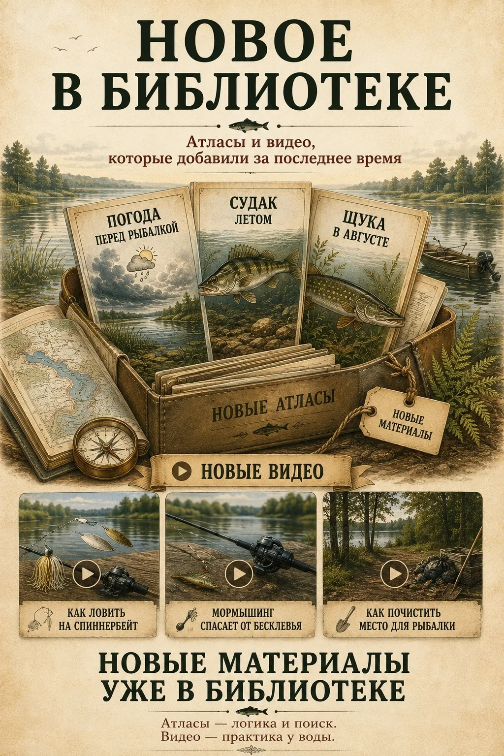 📚 НОВОЕ В ЗАКРЫТОЙ БИБЛИОТЕКЕ