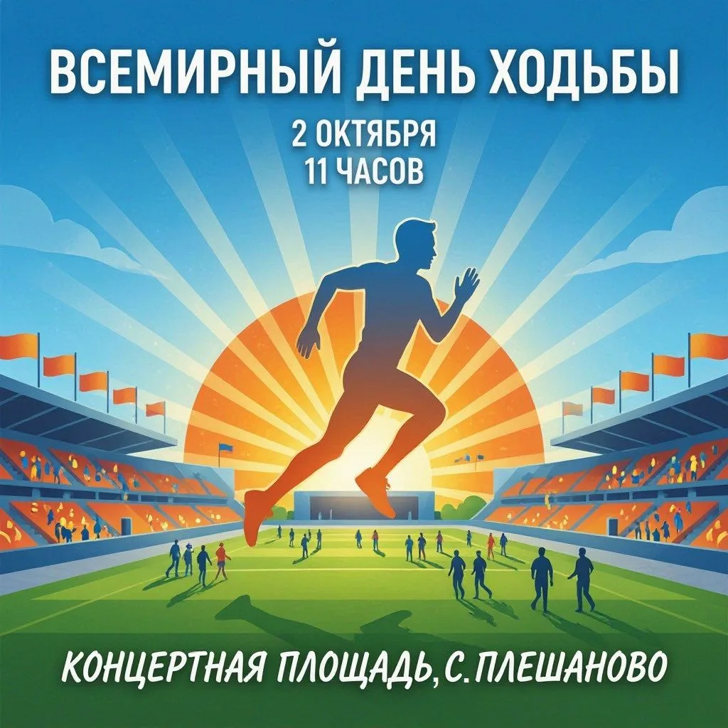 Всемирный день ходьбы — отличный повод  зарядиться энергией и провести время с пользой!