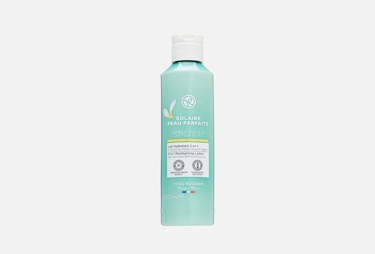 Средства после загара. Часть 2   😏YVES ROCHER Moisturizing Lotion 3 In 1    Глицерин и гликоли для у