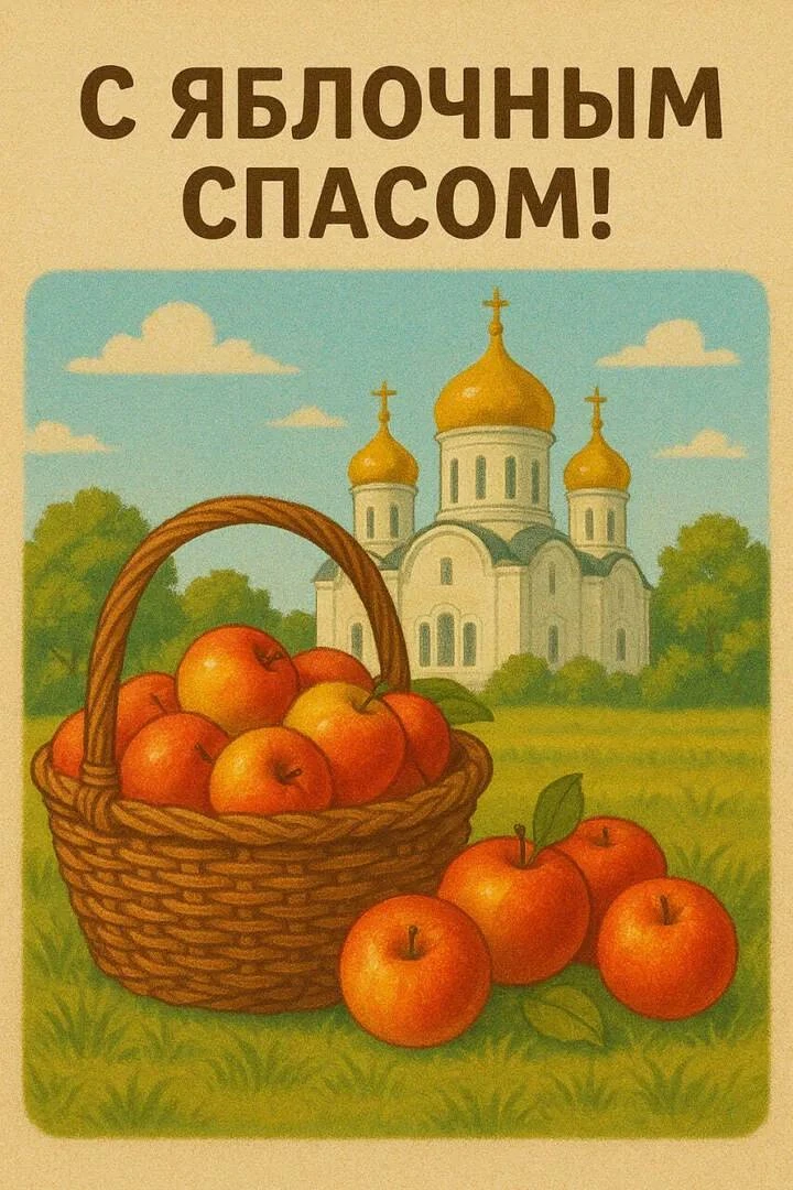 🍎 19 августа — Великий Яблочный Спас!