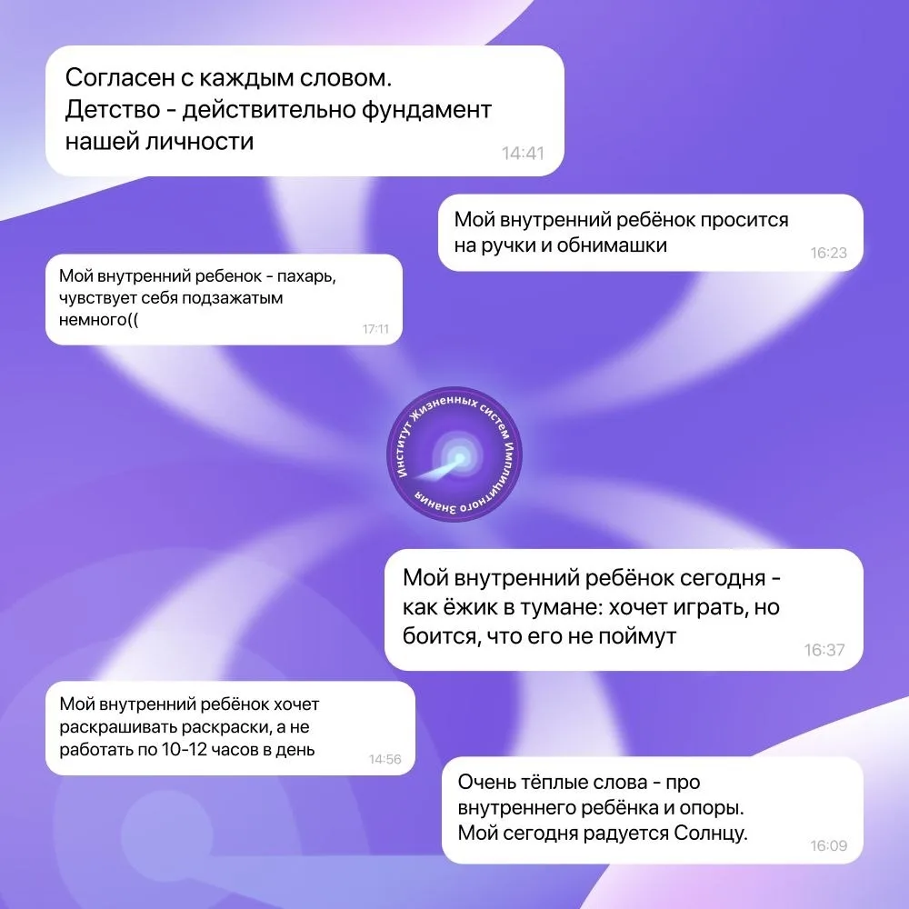 Внутренняя игра: между Хаосом и Космосом.

После поста ко Дню защиты детей в комментариях писали: "М