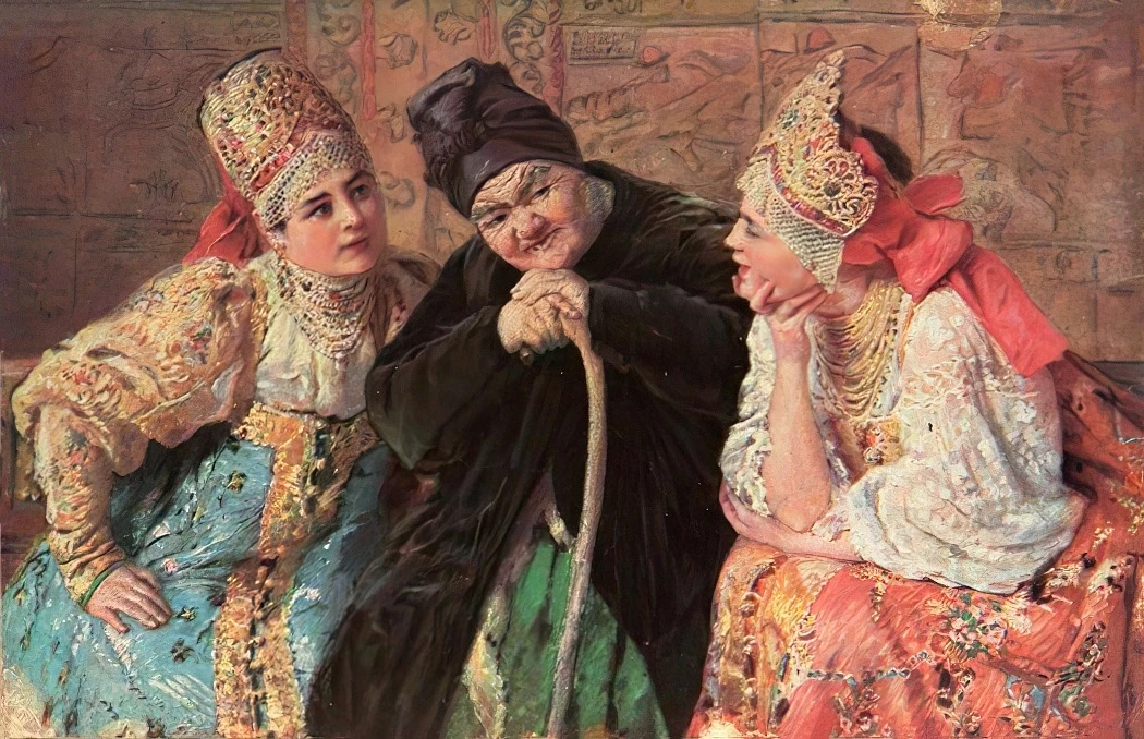 Маковский Константин Егорович (1839-1915)
«Сваха», 1900-е
Частное собрание

🎨 Мир искусства