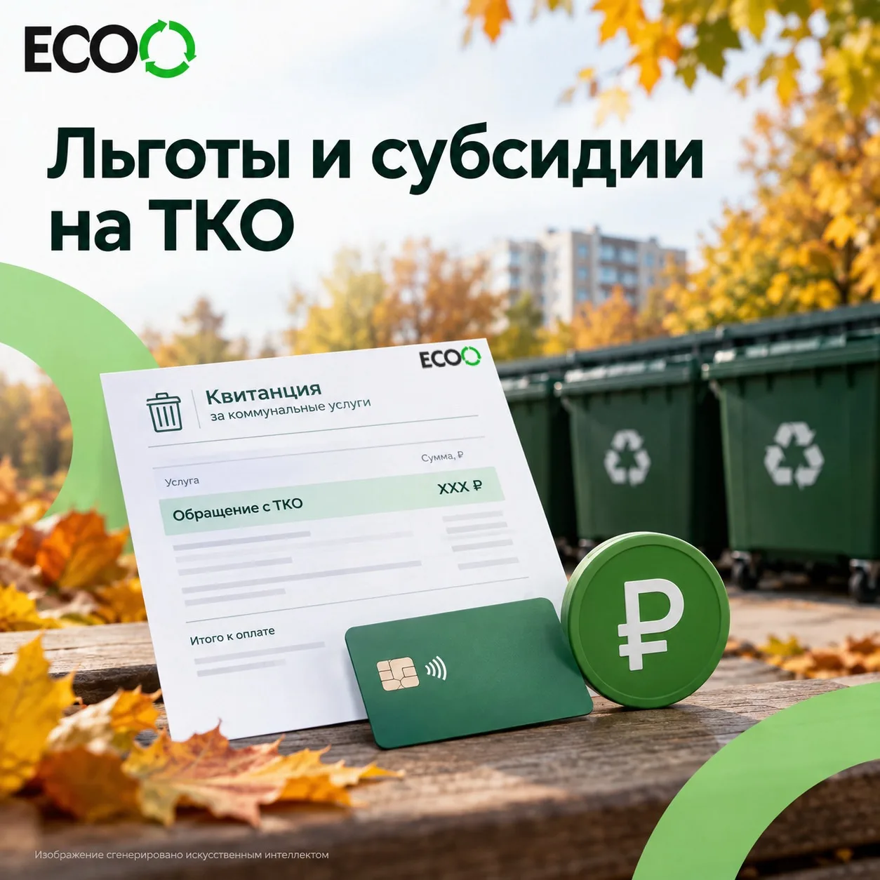 ♻️Есть ли льготы и субсидии на услугу по обращению с ТКО в Калининградской области?