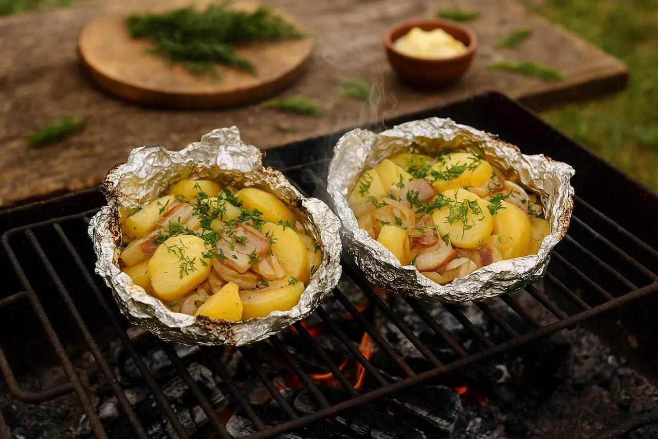 🥔А картошку, свёклу или несолёное мясо запекать можно?