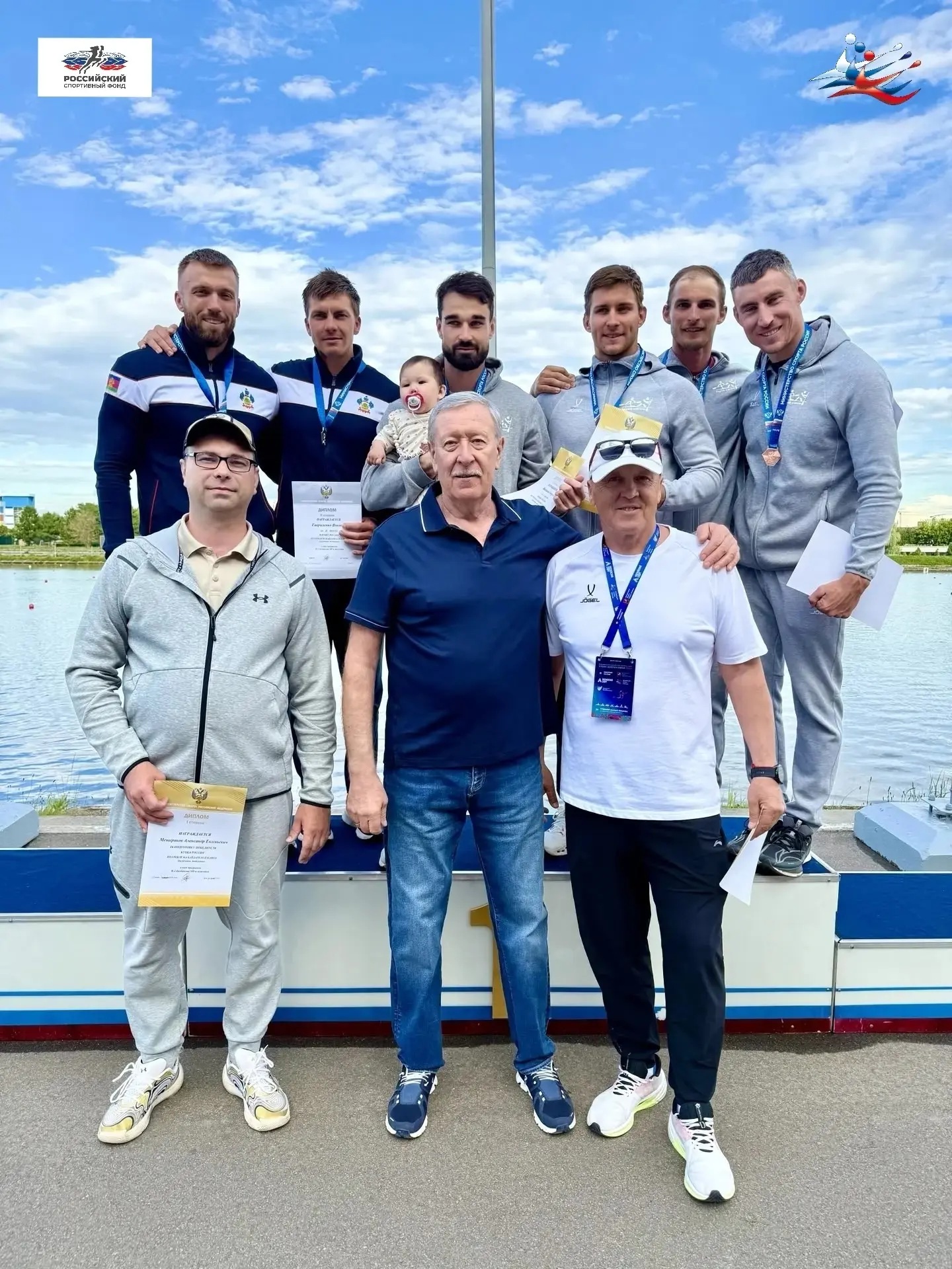 🚣‍🥇 Артём Коровин — победитель Чемпионата России в байдарке-четверке!