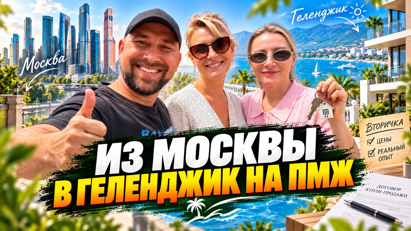 🔴 Из Москвы — в Геленджик на ПМЖ. Каково это на самом деле?
