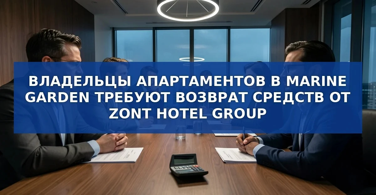 Конфликт владельцев апартаментов с оператором ZONT Hotel Group