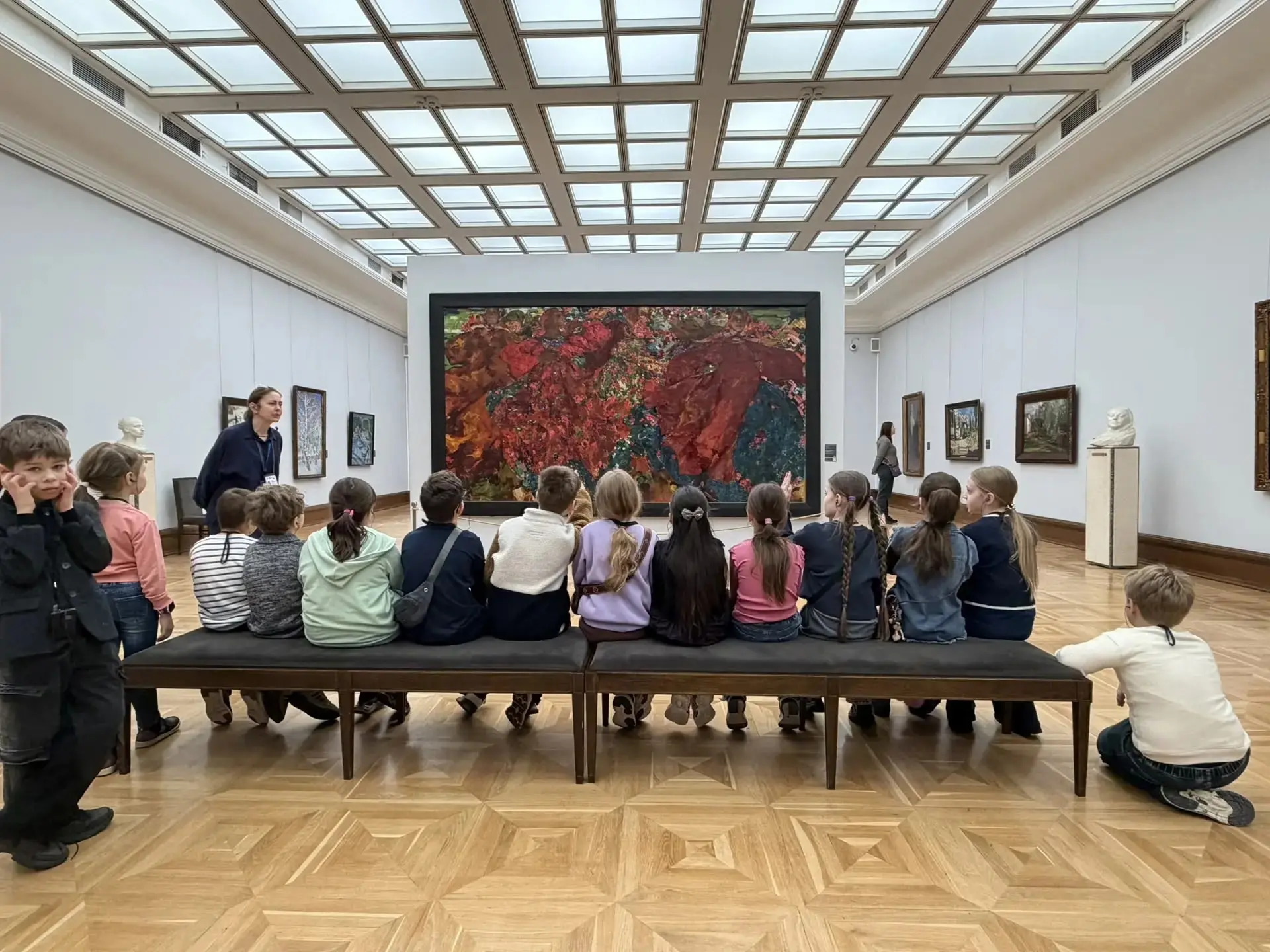 👩‍🎨15 апреля — Всемирный день искусства!  📍Новаторов, 34к1  🎨Дата выбрана не случайно: в этот день в