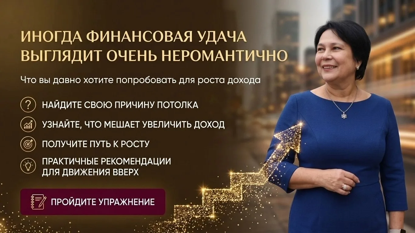 ИНОГДА ФИНАНСОВАЯ УДАЧА ВЫГЛЯДИТ ОЧЕНЬ НЕРОМАНТИЧНО