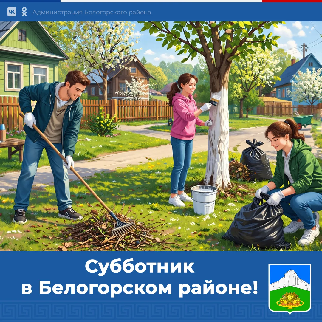 Уважаемые жители Белогорского района! 💚