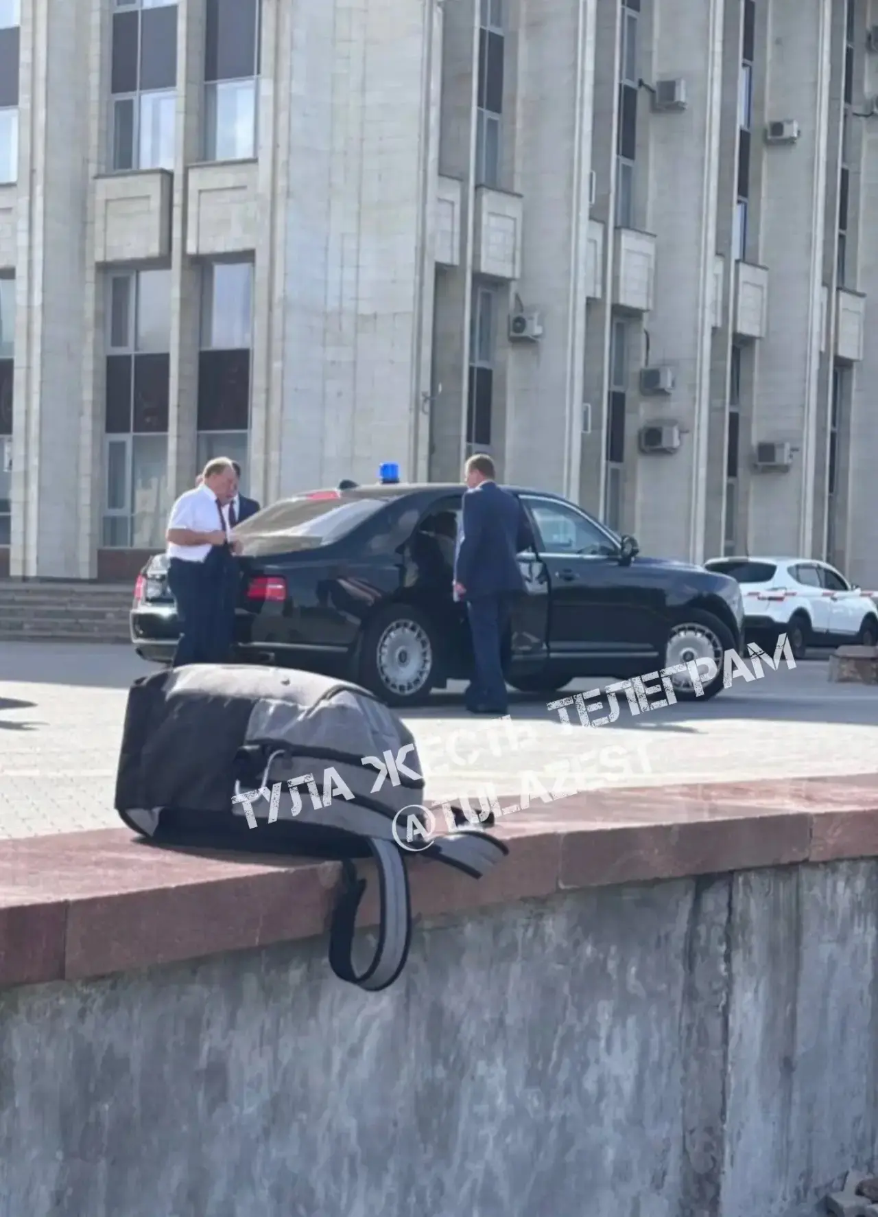 ❗️Подписчики пишут, что Зюганов сегодня прибыл в Тулу