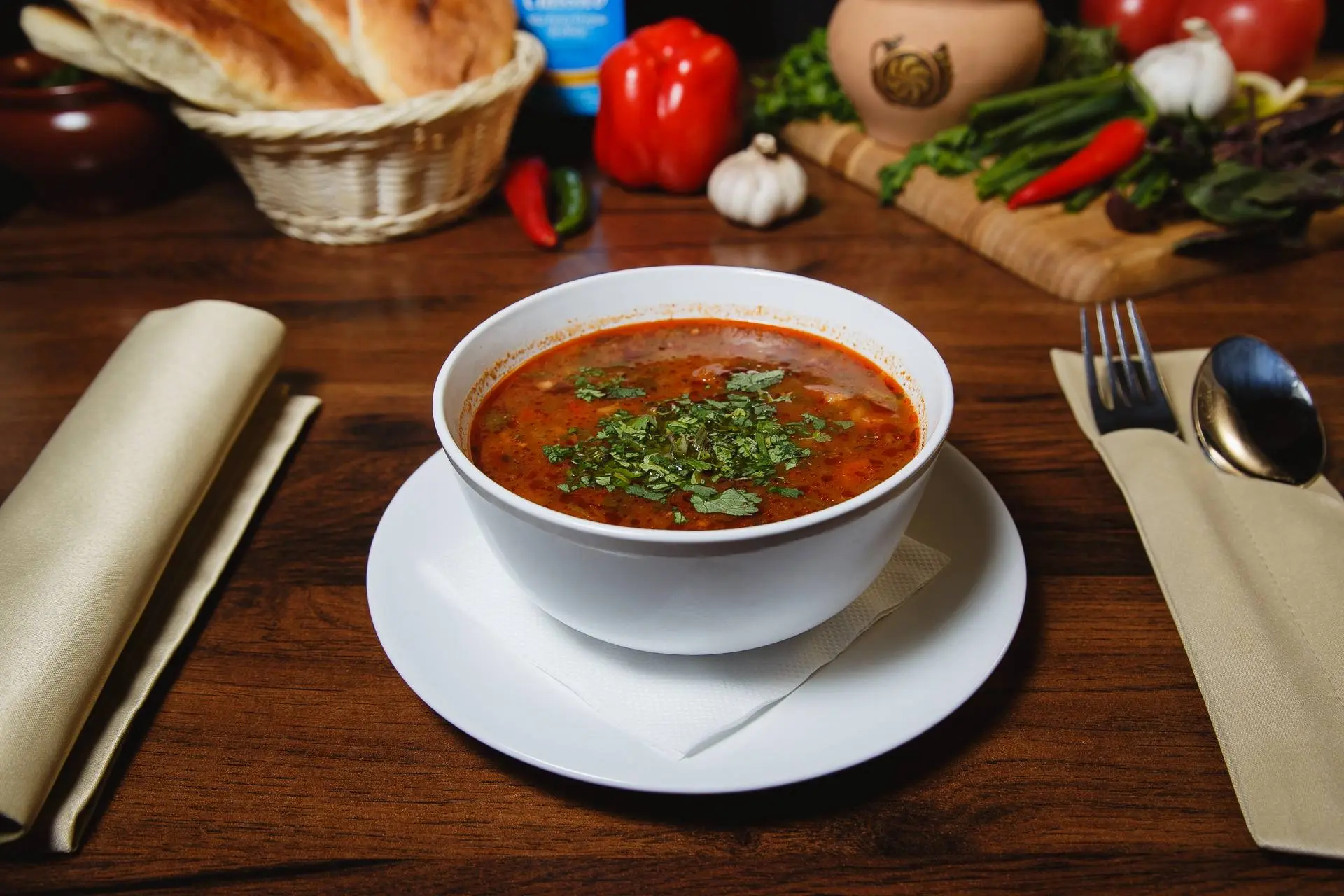 Где согреться в ноябре: супы и томлёные блюда  🍜Хмели & Сунели, Центр | Харчо и чихиртма по-грузинск