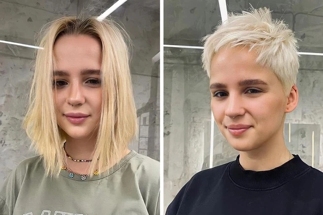 💇‍♀️Рубрика ДО/ПОСЛЕ голосуем девочки 

🔥 - До 
❤️ - После 

Не забудь подписаться и отправить под