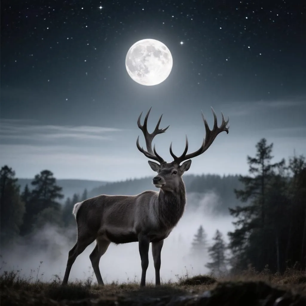 🌕 «Оленья Луна» озарит небо над Россией уже на следующей неделе!

Полнолуние будет видно с 28 по 30