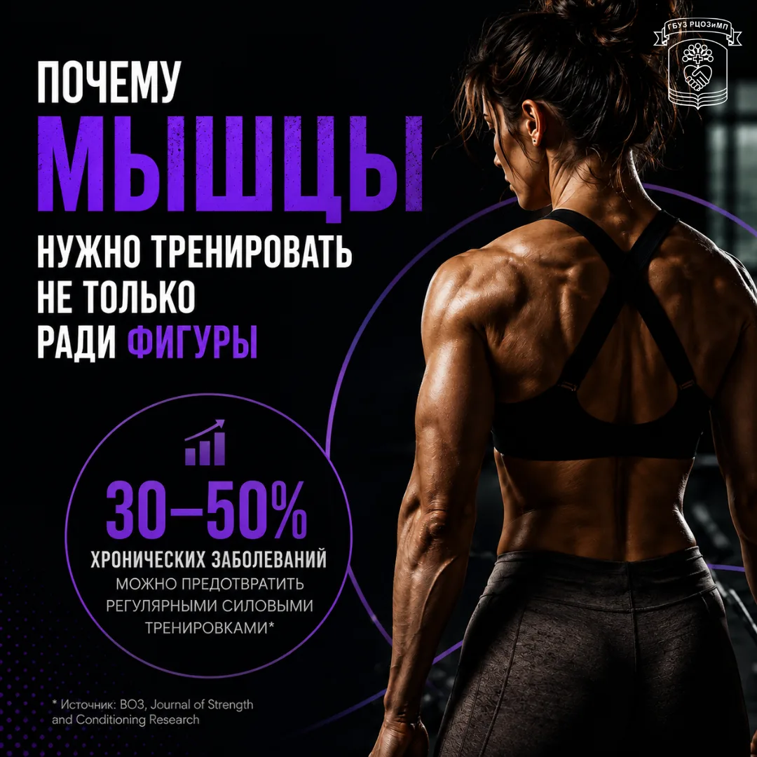МЫШЦЫ — ЭТО НЕ ТОЛЬКО ПРО ФИГУРУ 💪