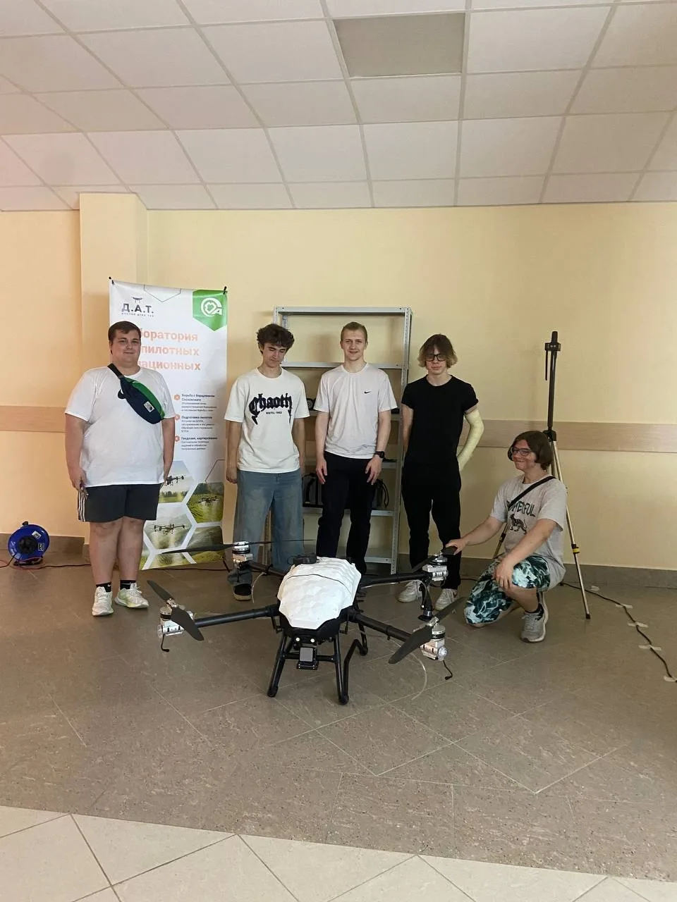9 июня ученики 10А класса ГБОУ СОШ №403 продолжили проходить практику в Санкт-Петербургском государс