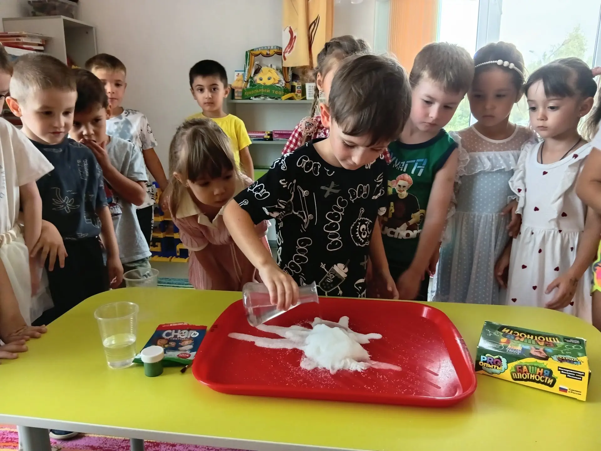 Экспериментальная деятельность в старшей группе.