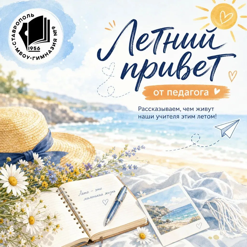☀️ Летний привет от педагога

А мы продолжаем нашу летнюю рубрику! Сегодня с нами — Ирина Анатольевн