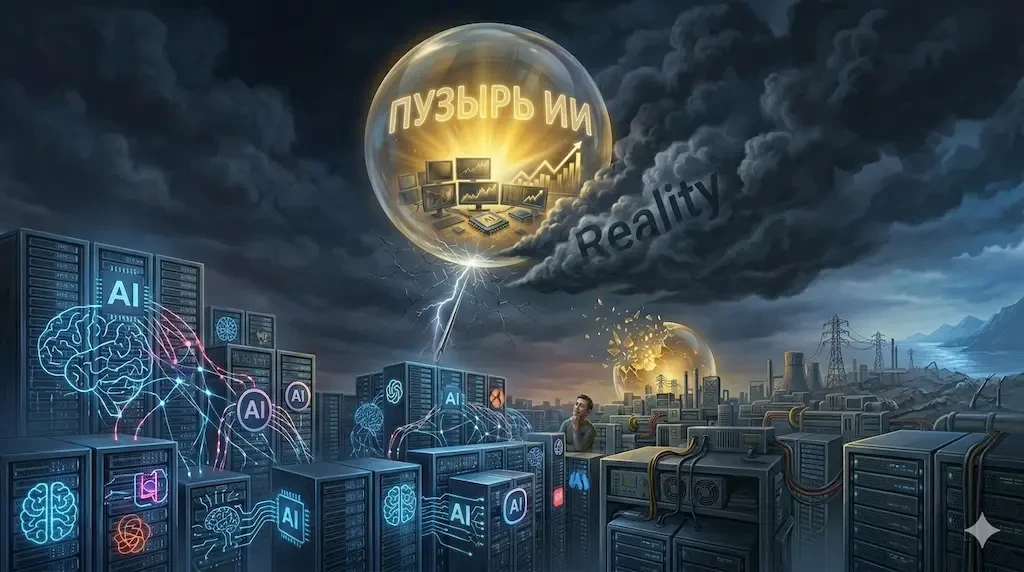 🤖 Сфера искусственного интеллекта — «классический пузырь», срок жизни которого подходи...