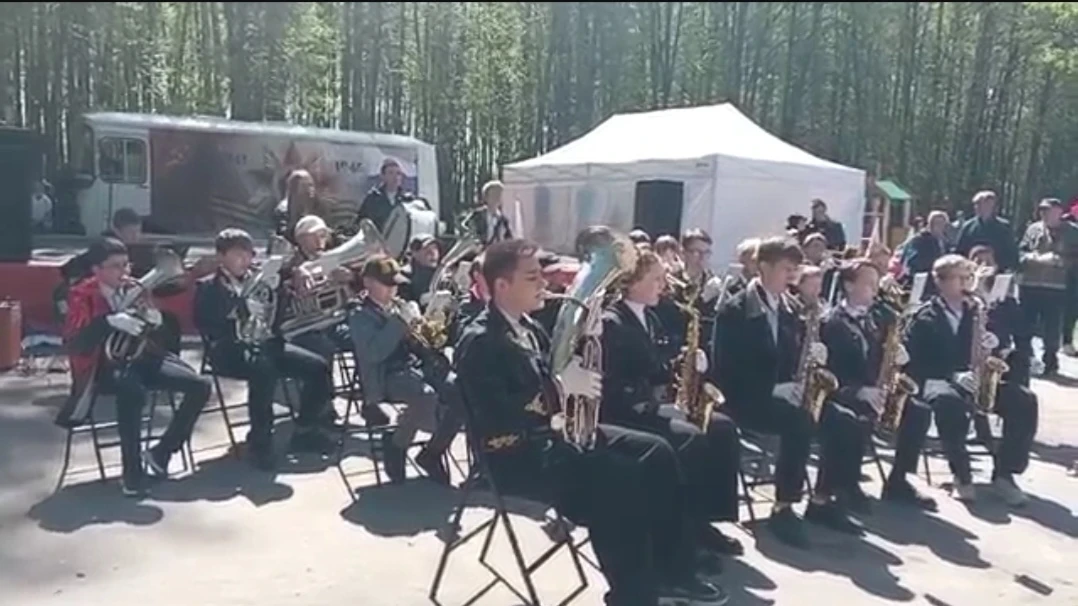 🎺 «Духовик» внёс особую ноту в празднование 9 Мая 🎺