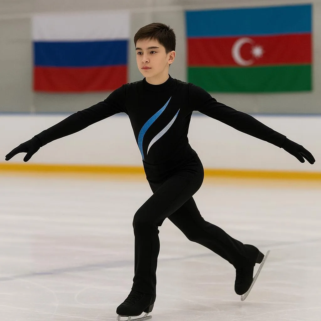 ❄️Сын Евгения Плющенко может начать выступать за Азербайджан  Тринадцатилетний фигурист Александр Пл