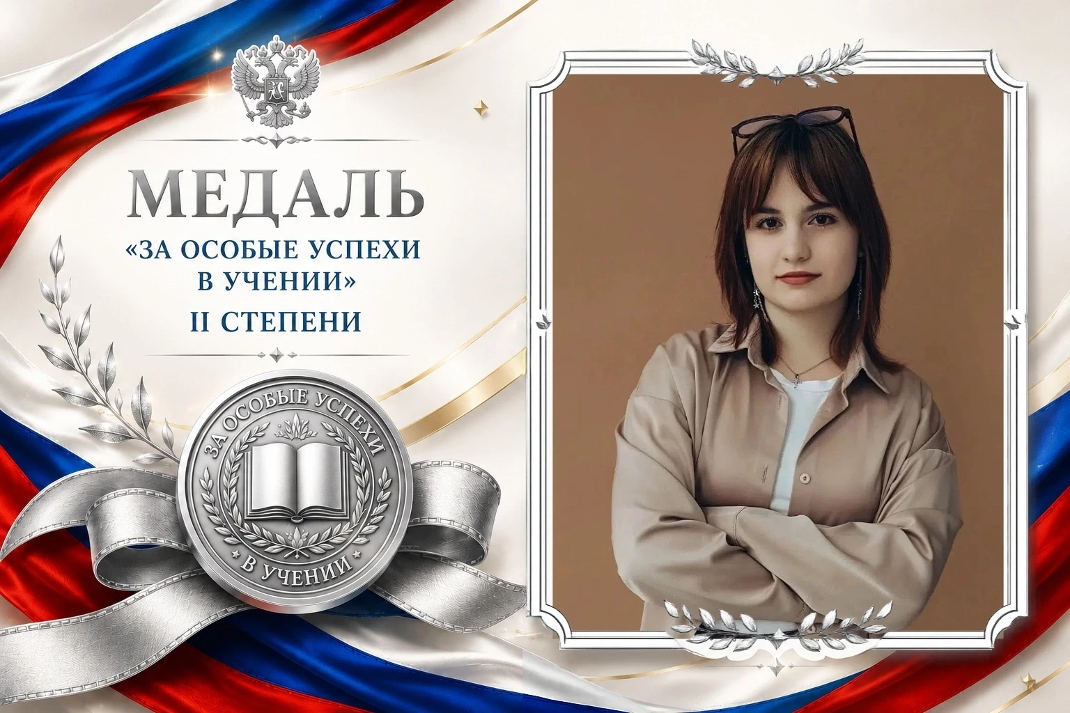 🏆 ГОРДОСТЬ ЛИЦЕЯ — НАШИ МЕДАЛИСТЫ!

🌟В копилке достижений нашего лицея — ещё одна яркая звездочка.