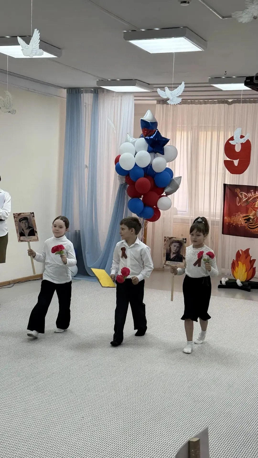 ✅Светлая память и вечная слава!  Как наши дошколята отметили 9 Мая 🌹 В преддверии Дня Победы в дошко