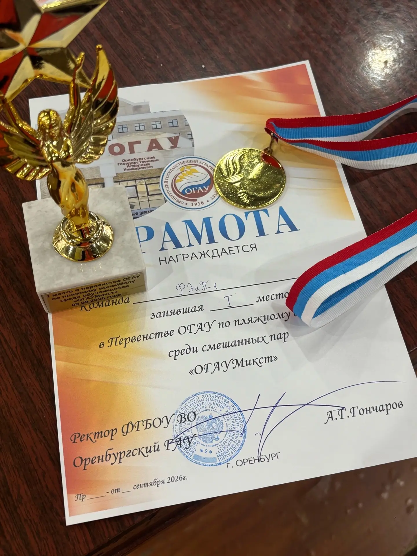 Жаркие победы: ФЭиП — чемпионы «ОГАУМикст»! 🏐🔥