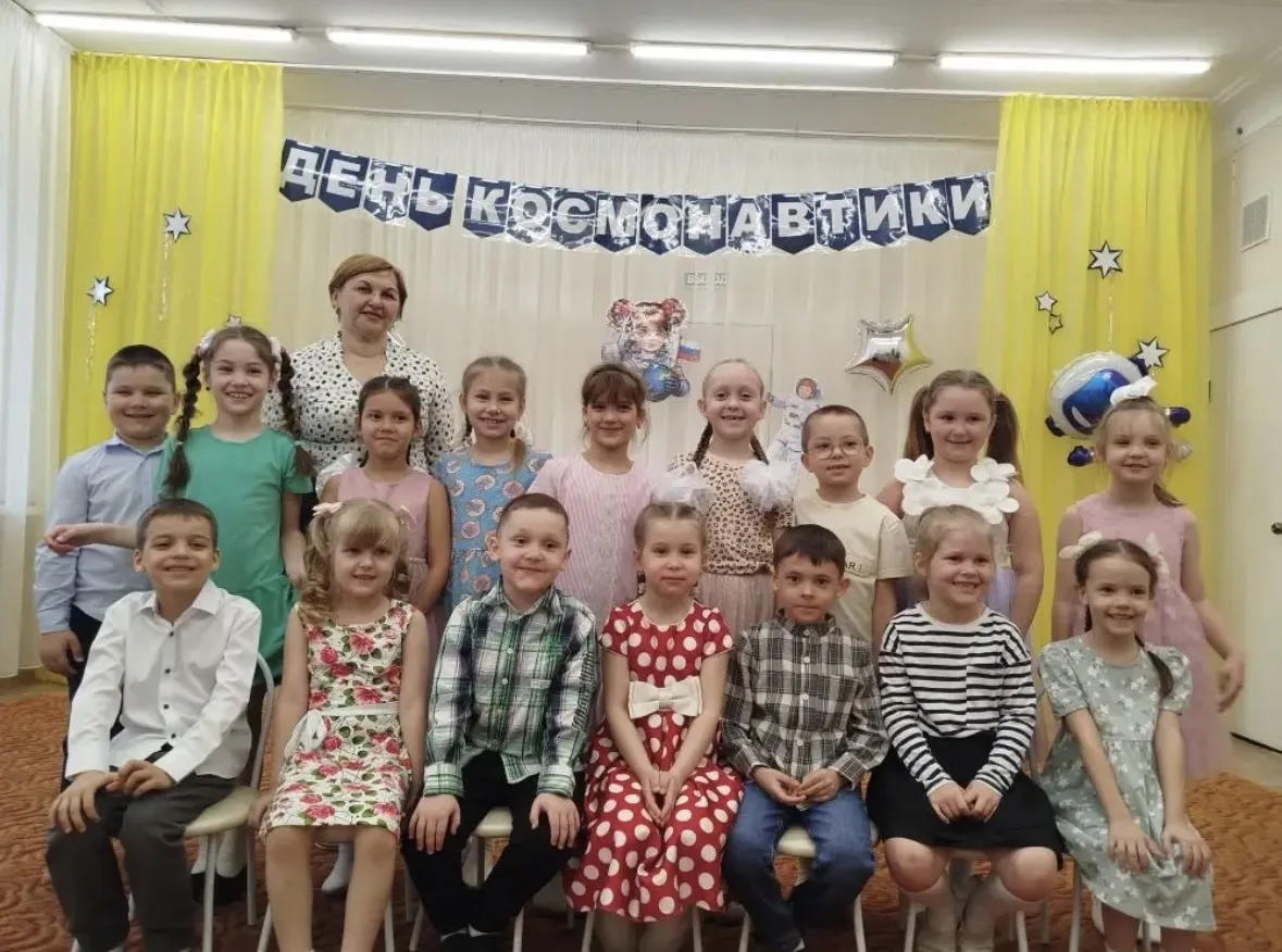 🌟 А во втором корпусе группа «Звёздочки-2✨» отметила День космонавтики по-настоящему м...