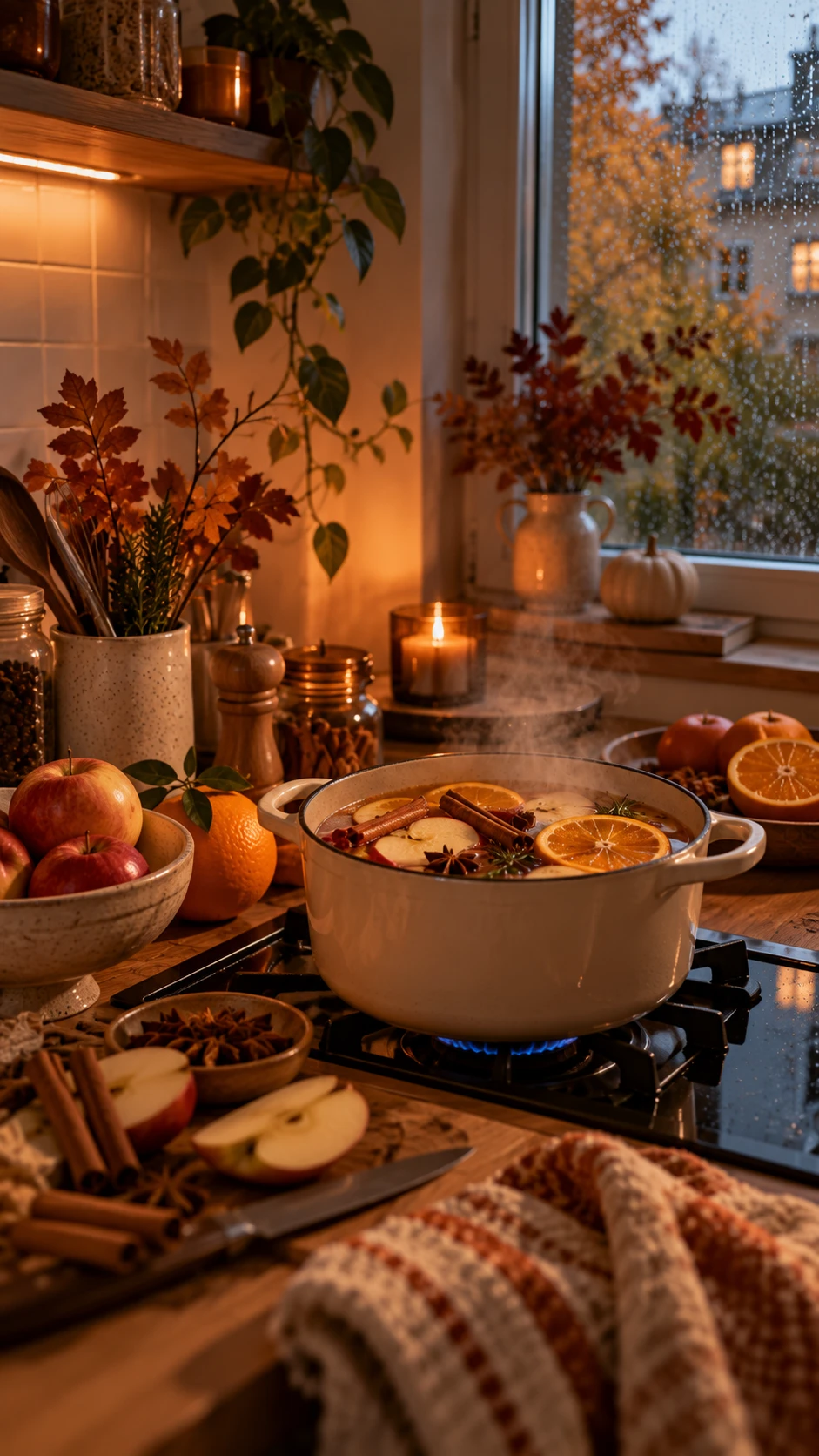 🍎 КАК ПАХНЕТ ОКТЯБРЬ? СОБИРАЕМ АРОМАТ ДОМА САМИ