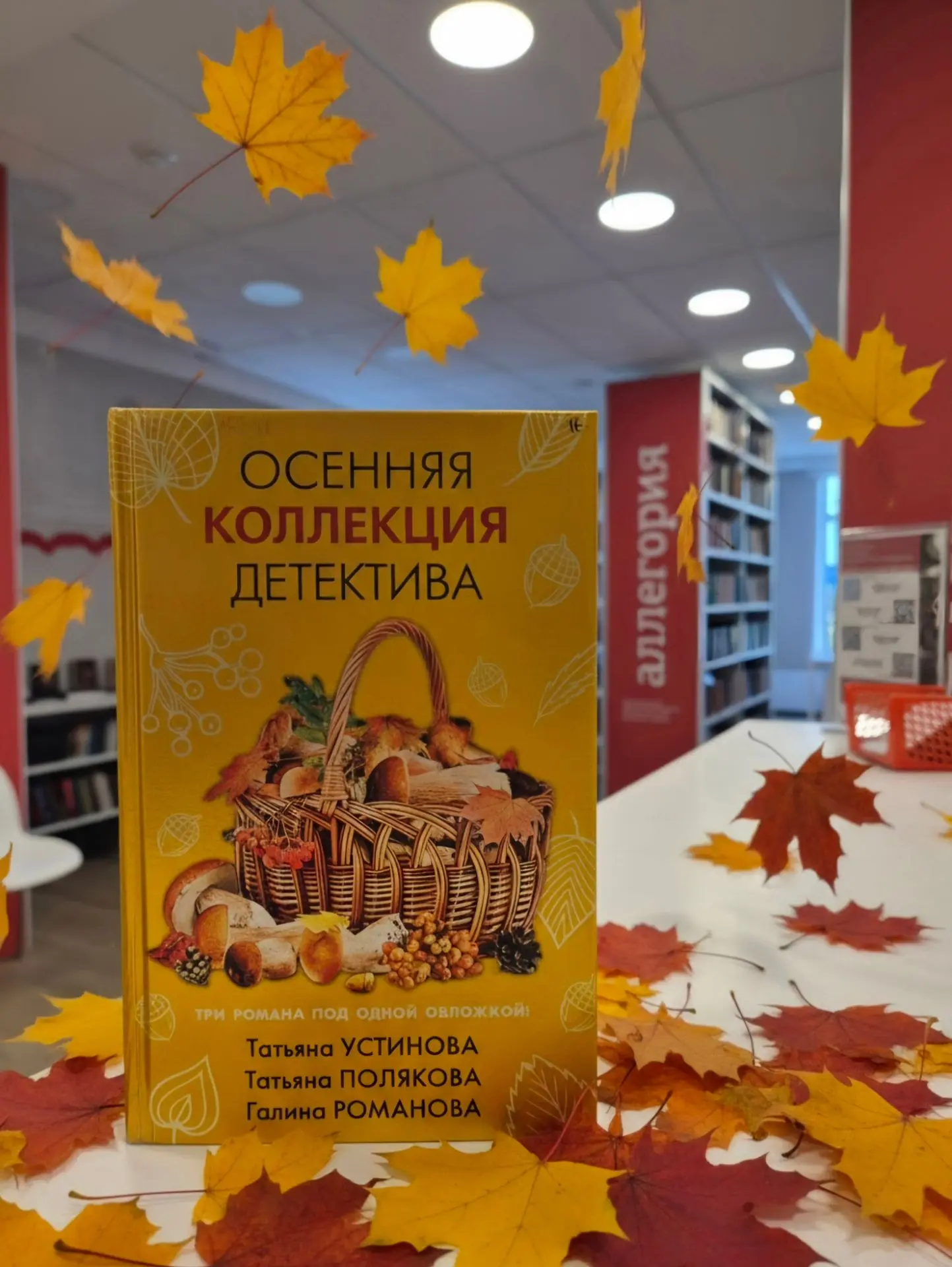 Осень в библиотеке 🍁
